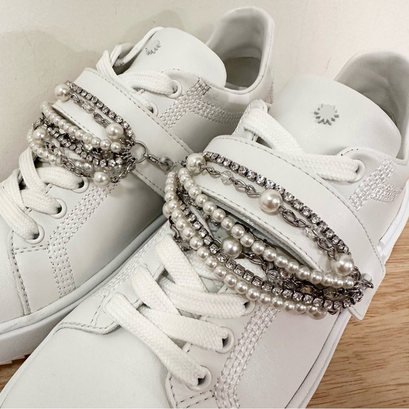 Stuart Weitzman Pearldrop Sneakers - Picture 2 of 12